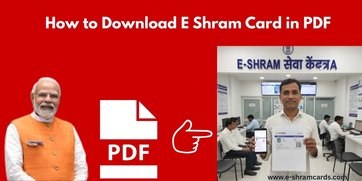 E Shram Card Download PDF