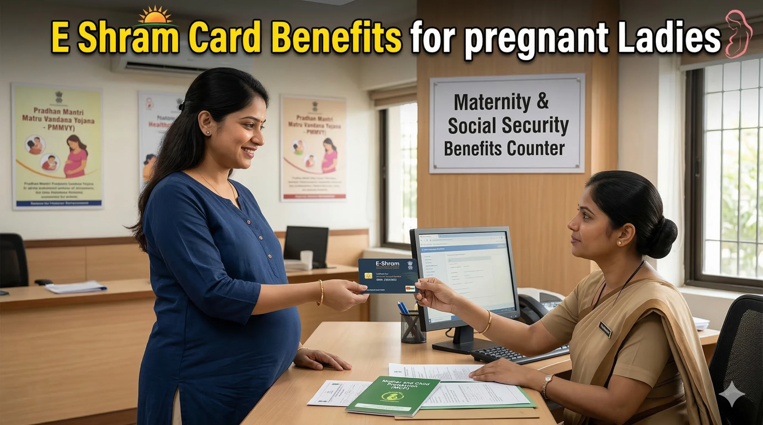 E Shram benefits for Pregnant ladies